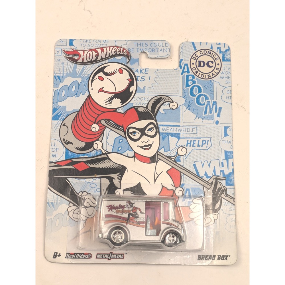 Hot Wheels DC Comics Originals Harley Quinn‎ Bread Box Vehicle Metal/Metal